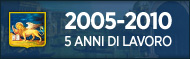 2005-2010 5 anni di lavoro