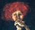 Zoran Music, Ida, 1986, olio su tela, 41 x 27 cm